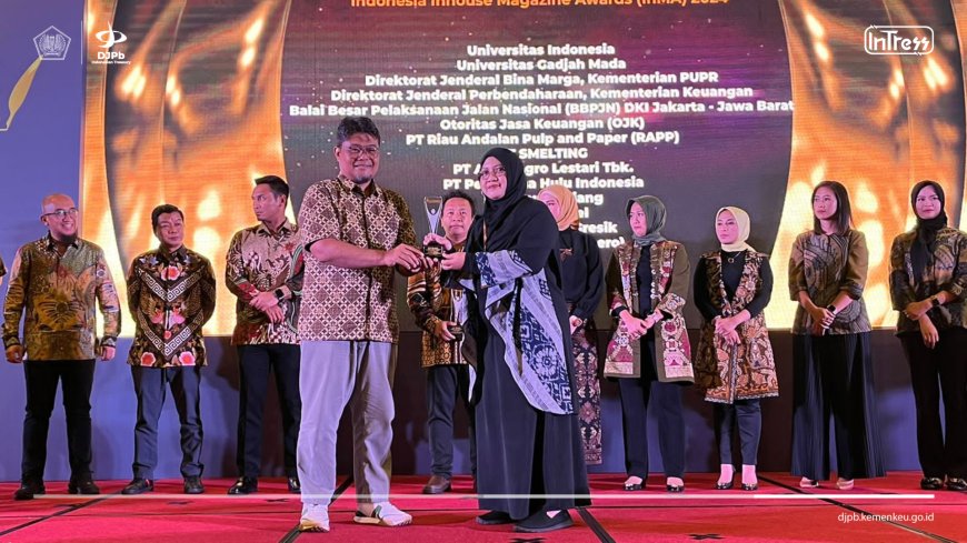 Majalah Treasury Indonesia Raih Bronze InMA SPS Awards